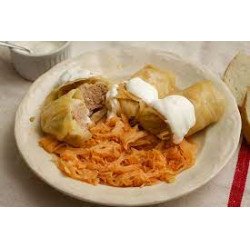 Töltött káposzta- füstölt csülökkel (2 db / adag) Karácsonyi ajánlatunk Ételek